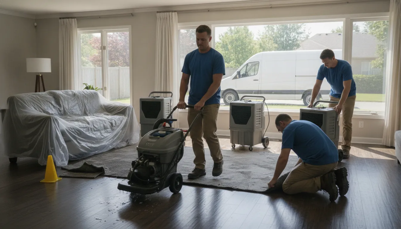 Trusted Emergency Water Extraction for Piketon Homes & Businesses