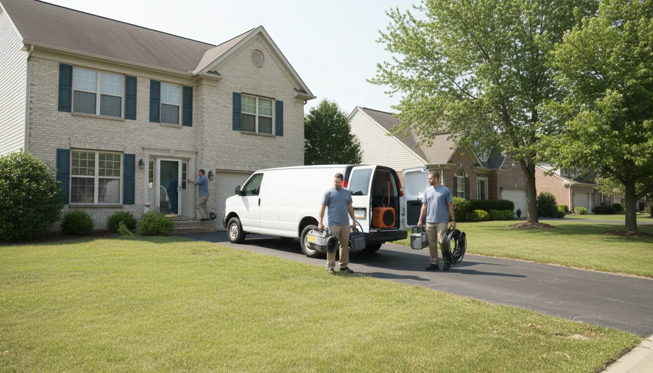 Emergency Water Extraction in Piketon, Ohio